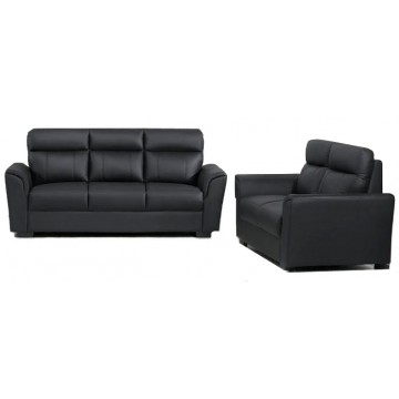 1/2/3 Seater Sofa Set SFL1208 (Half Leather)