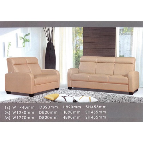 1/2/3 Seater Faux Leather Sofa Set SFL1215