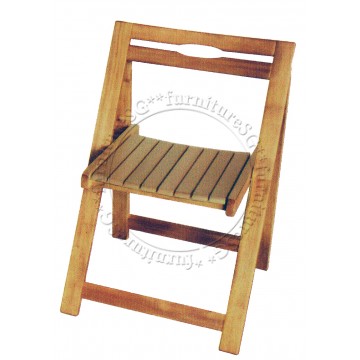 Full Wooden Foldable Chair