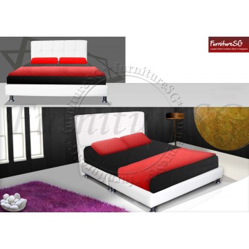 Faux Leather Bed LB1006