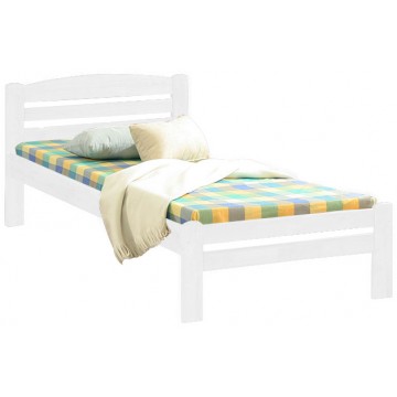 Wooden Bed WB1045 (White)
