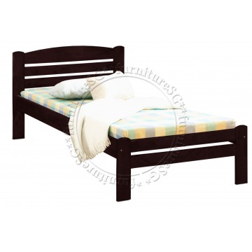 Wooden Bed WB1045 (Walnut)
