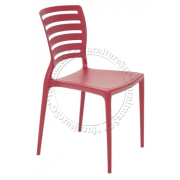 Tramontina - Sofia Chair Horizontal Backrest (Red)