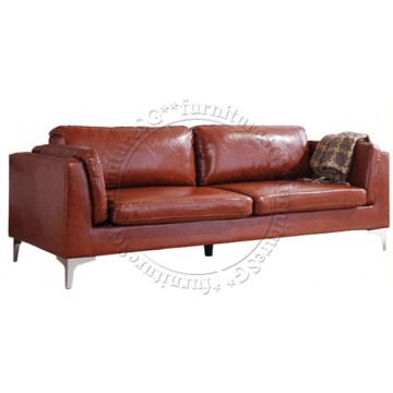 Leeson Faux Leather Sofa