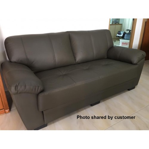 Houston 3+2 Sofa Set (Half Leather)
