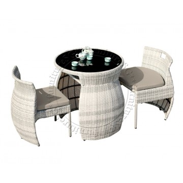 Domino Outdoor Table and Chair Set