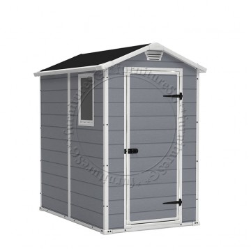 Keter - Manor 4 x 6 Outdoor Storage Shed + Free Assembly