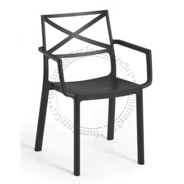 Allibert - Metalix Chair Cast Iron (Black)