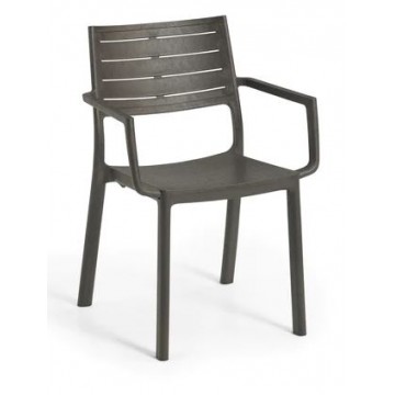 Allibert - Metaline Chair Cast Iron (Black/Bronze)