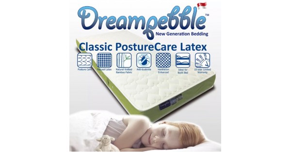 dreampebble latex 8 mattress
