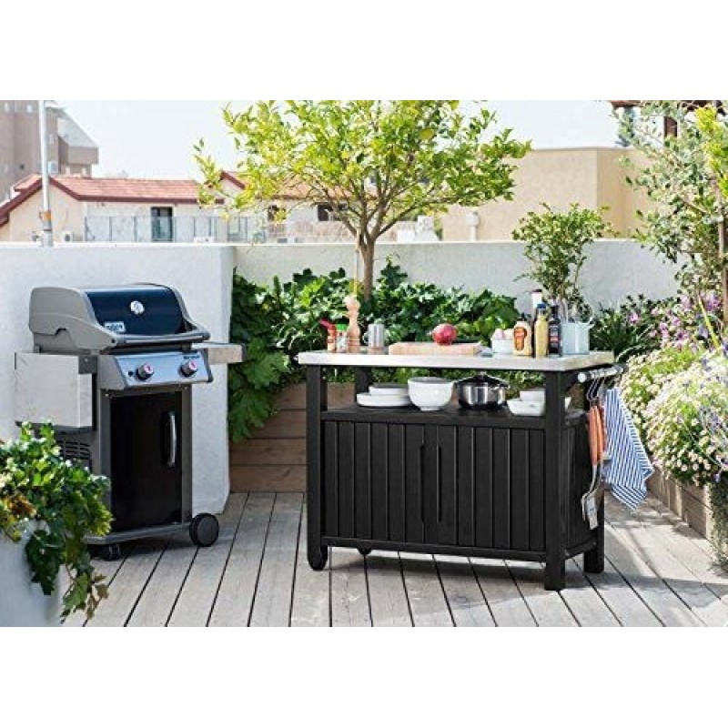 Keter - Unity XL Storage Buffet Barbeque Table